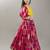 Girls ikat digital printed ready to wear lehenga & blouse with jacket