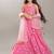 Girls floral woven design ready to wear lehenga & blouse with dupatta