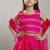 Girls embroidered sequinned ready to wear lehenga & blouse with dupatta