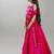 Girls embroidered sequinned ready to wear lehenga & blouse with dupatta