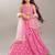 Girls floral woven design ready to wear lehenga & blouse with dupatta