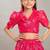 Girls digital printed ready to wear lehenga & choli