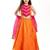 Girls embroidered thread work ready to wear lehenga & blouse with dupatta