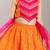 Girls embroidered thread work ready to wear lehenga & blouse with dupatta