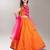 Girls embroidered zari ready to wear lehenga & blouse with dupatta