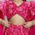 Girls printed thread work ready to wear lehenga & blouse with dupatta