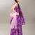 Girls bandhani printed angrakha anarkali kurta with sharara & dupatta