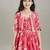 Floral print fit & flare maxi dress