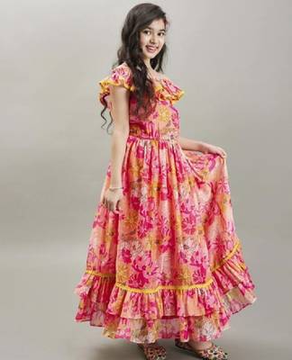 Fit & flare maxi dress 3