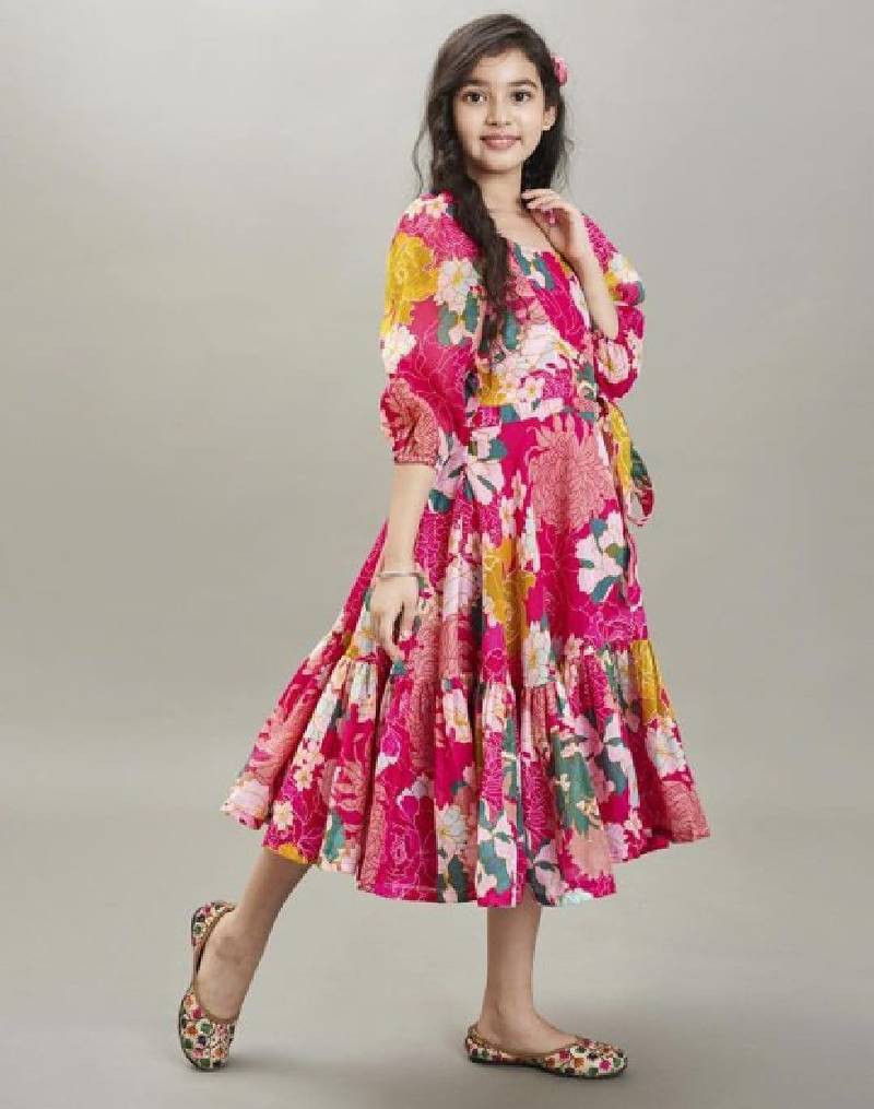 Jacquard fit & flare maxi dress