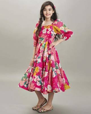Jacquard fit & flare maxi dress 4