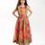 Floral print off-shoulder jacquard fit & flare maxi dress
