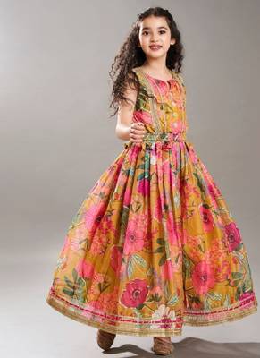 Floral print off-shoulder jacquard fit & flare maxi dress 3