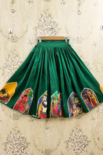 Girls embellished ready to wear lehenga &