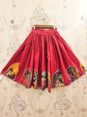 Girls printed ready to wear lehenga & 2
