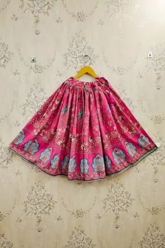Girls printed ready to wear lehenga & blouse