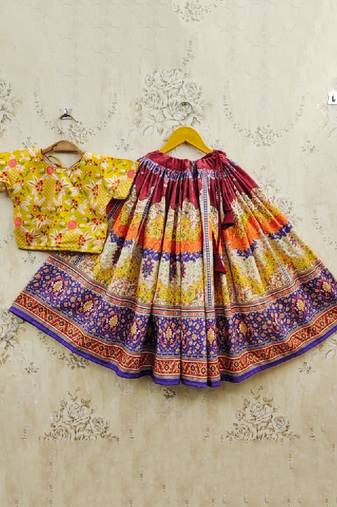 Girls ready to wear lehenga &