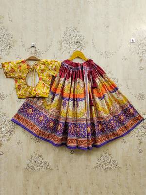 Girls ready to wear lehenga & 2