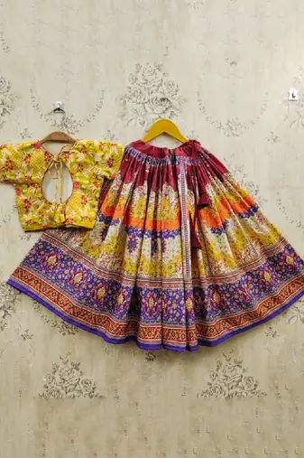 Girls ready to wear lehenga &