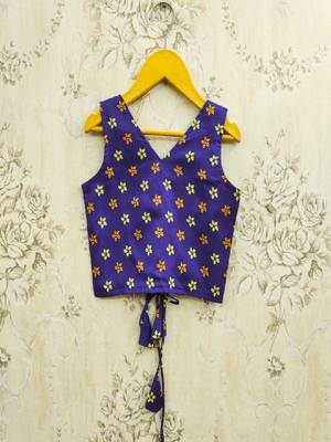 Kalamkari kanku printed lehenga choli 4