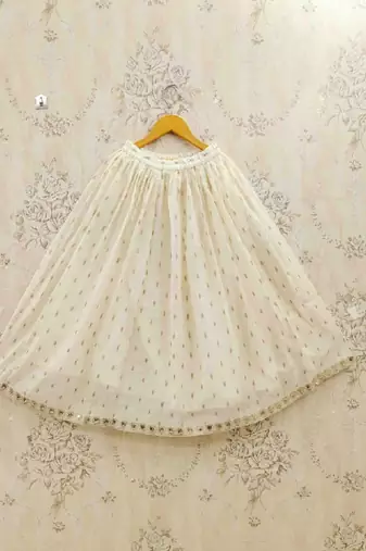 Girls tie and dye ready to wear lehenga & semi-stitched blouse & dupatta