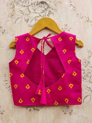Girls printed ready to wear lehenga & 4