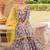 Girls floral printed angrakha pure cotton kurta with sharara & with dupatta