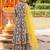 Girls floral printed angrakha pure cotton kurta with sharara & with dupatta