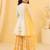 Girls floral embroidered angrakha thread work chanderi cotton kurta with sharara & with