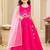 Girls embroidered thread work ready to wear lehenga & blouse with dupatta
