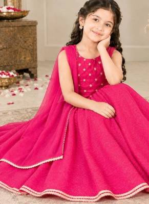 Girls embellished ready to wear lehenga & blouse with dupatta 4