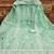 Floral Embroidered Thread Work Unstitched Dress Material