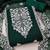 Floral Embroidered Thread Work Unstitched Dress Material