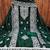 Floral Embroidered Thread Work Unstitched Dress Material