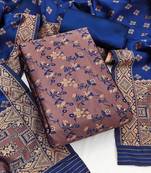 Embellished Unstitched Dress Material