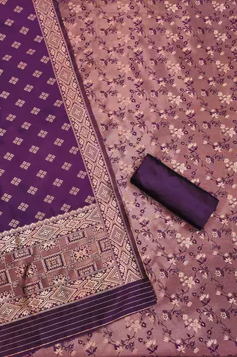 Embellished Unstitched Dress Material