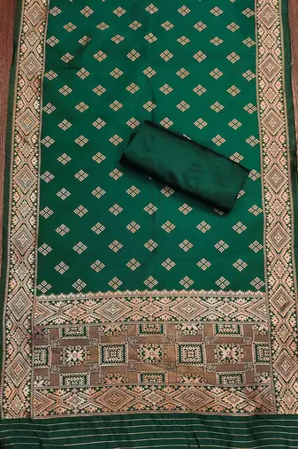 Embellished Unstitched Dress Material