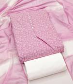 Printed Pure Cotton Unstitched Dress Material
