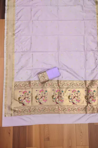 Pure Silk Unstitched Dress Material