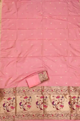 Pure Silk Unstitched Dress Material