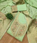 Pure Silk Unstitched Dress Material