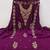 Floral Embroidered Beads & Stones Georgette Unstitched Dress Material