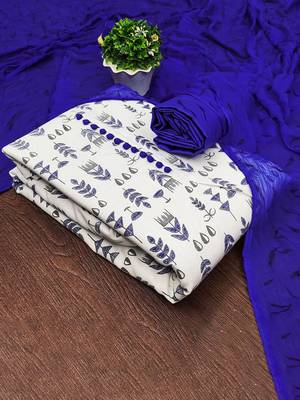 Printed Unstitched Dress Material 1