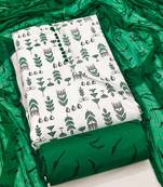 Geometric Printed Unstitched Dress Material