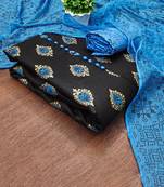 Floral Printed Unstitched Dress Material