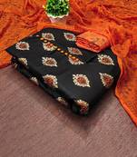 Ethnic Motifs Printed Unstitched Dress Material