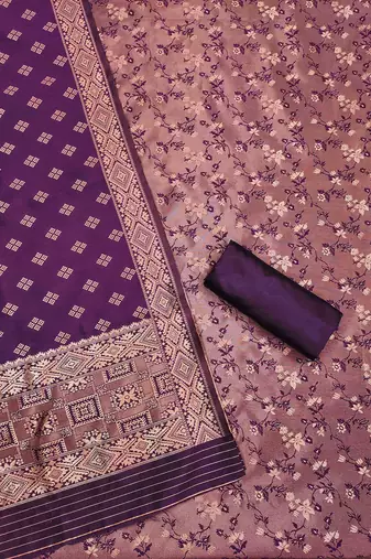 Embellished Unstitched Dress Material