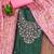 Floral Embroidered Embellished Cotton Unstitched Dress Material