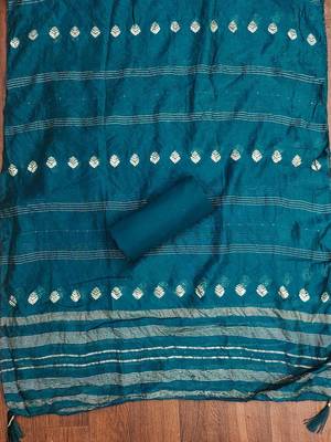 Embroidered Unstitched Dress Material 2