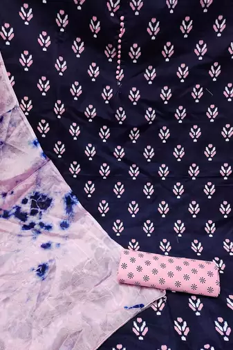 Embellished Unstitched Dress Material